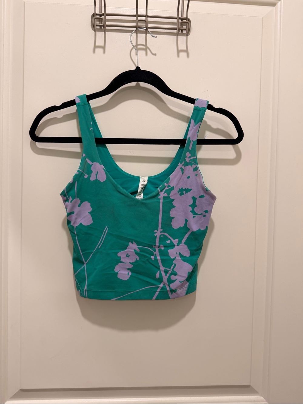 Lululemon Align Tank Top
Size 4 Teal Purple Floral Crop